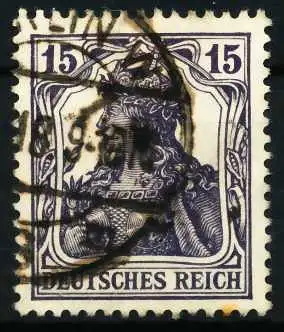 D-REICH K A Nr 101b gestempelt 68723A