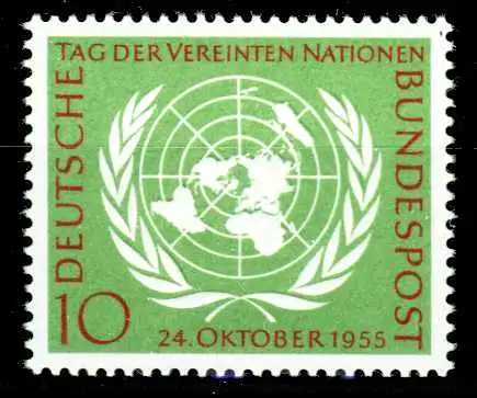 BRD 1955 Nr 221 postfrisch 366CE6