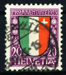 SCHWEIZ PRO JUVENTUTE Nr 187 gestempelt 4C65A2
