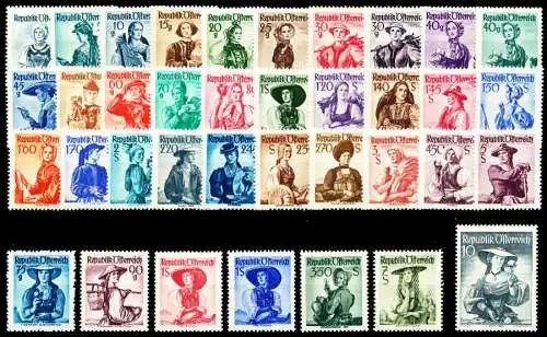 ÖSTERREICH DS TRACHTEN Nr 893x-980x postfrisch 4F2D06