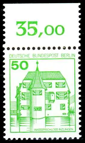 BERLIN DS BURGEN U. SCHLÖSSER Nr 615A postfrisch ORA 212EFE