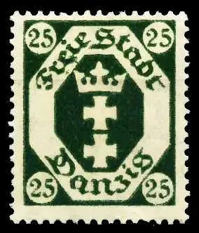 DANZIG 1921 Nr 77X ungebraucht 4D5FA2