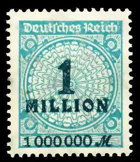 D-REICH INFLA Nr 314A postfrisch 6B471E