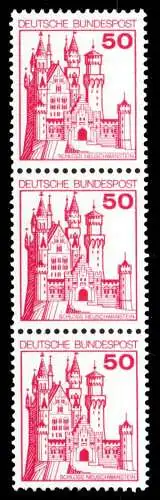 BRD DS BURGEN U. SCHLÖSSER Nr 916AR postfrisch 3ER STR 278CCE