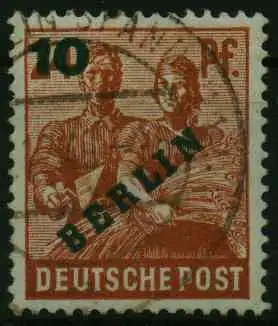 BERLIN 1949 Nr 65 gestempelt 12DBEA