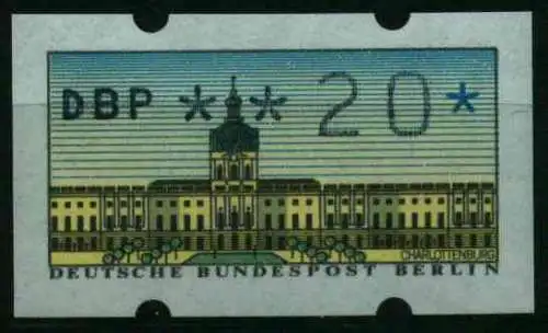 BERLIN ATM 1987 Nr 1-020 postfrisch S7F541E