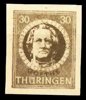 SBZ THÜRINGEN Nr 99BYaz2 postfrisch 670802