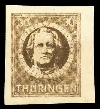 SBZ THÜRINGEN Nr 99BYaz2 postfrisch 6707E2