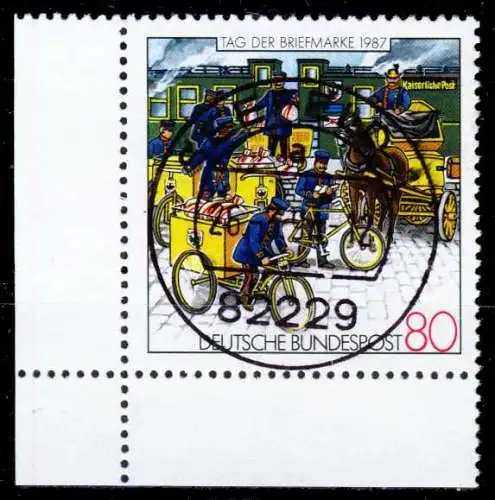 BRD 1987 Nr 1337 zentrisch gestempelt ECKE-ULI 2CFD22