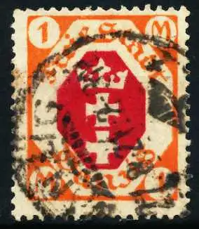 DANZIG 1921 Nr 83X gestempelt 4D6192