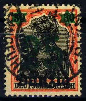 DANZIG 1920 Nr 18 zentrisch gestempelt 129A3A