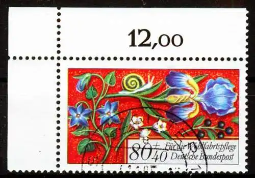 BRD 1985 Nr 1261 gestempelt ECKE-OLI 25FA7A
