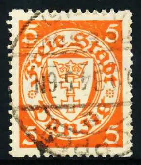 DANZIG 1924 Nr 193D gestempelt 4BD11A