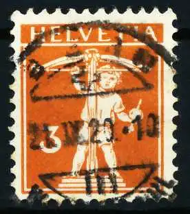 SCHWEIZ 1917 Nr 137 zentrisch gestempelt 4C63D6