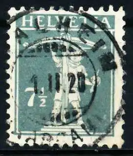 SCHWEIZ 1917 Nr 138II gestempelt 4C6402