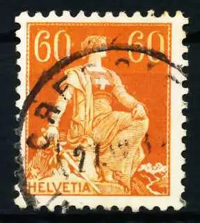 SCHWEIZ 1917 Nr 140z gestempelt 4C63EA