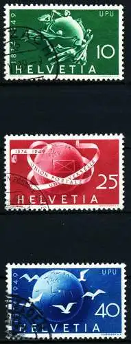 SCHWEIZ 1949 Nr 522-524 gestempelt 4C99F2