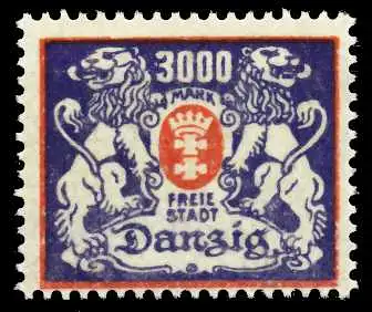 DANZIG 1923 Nr 146X postfrisch 4CF6AE