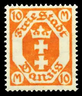 DANZIG 1923 Nr 125Y postfrisch 4CF8FE