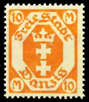 DANZIG 1923 Nr 125Y postfrisch 4CF8C6