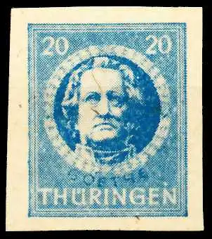 SBZ THÜRINGEN Nr 98BYz2 postfrisch 673112