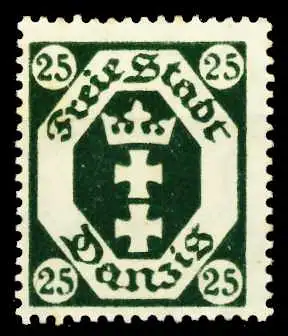 DANZIG 1921 Nr 77X ungebraucht 4D5F6E