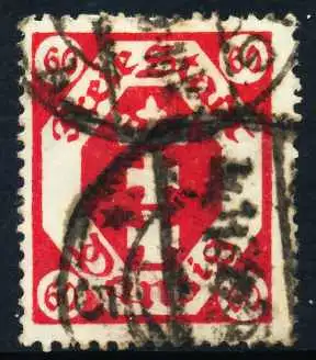 DANZIG 1921 Nr 81Xa gestempelt 4D6212