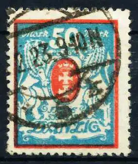 DANZIG 1923 Nr 127Y gestempelt 4DF496