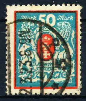 DANZIG 1923 Nr 127Y gestempelt 4DF47A