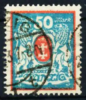 DANZIG 1923 Nr 127Y gestempelt 4DF48E