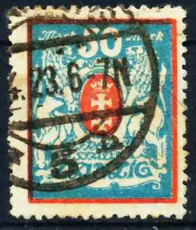 DANZIG 1923 Nr 127Y gestempelt 4DF46E