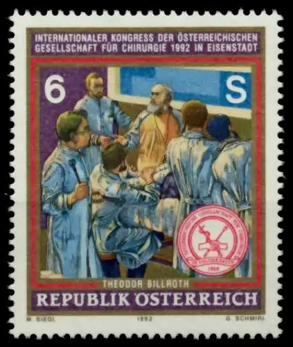 ÖSTERREICH 1992 Nr 2069 postfrisch SB4E42A