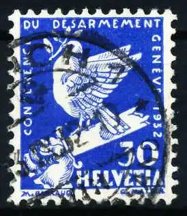SCHWEIZ 1932 Nr 253 zentrisch gestempelt 4E5AB6