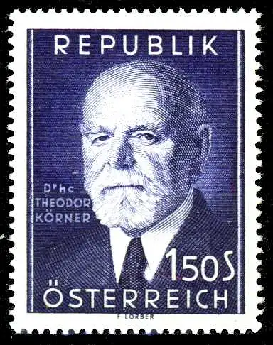 ÖSTERREICH 1953 Nr 982 postfrisch S870306