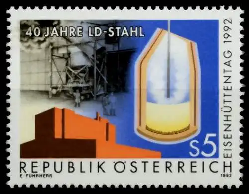 ÖSTERREICH 1992 Nr 2063 postfrisch SB52432