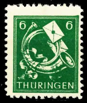 SBZ THÜRINGEN Nr 95AXax postfrisch 6733DA
