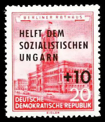 DDR 1956 Nr 557 postfrisch 4FFB1E