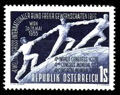 ÖSTERREICH 1955 Nr 1018 postfrisch S894A66