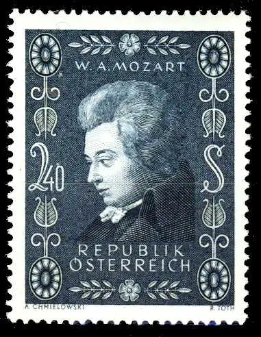 ÖSTERREICH 1956 Nr 1024 postfrisch S894ADA