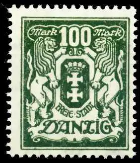 DANZIG 1923 Nr 141 postfrisch 4CFACE