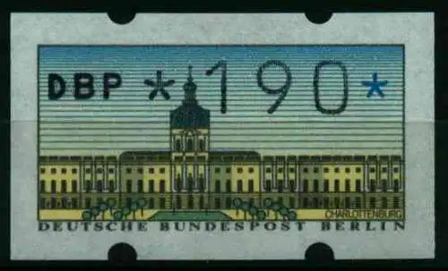 BERLIN ATM 1987 Nr 1-190R postfrisch S7F53F2