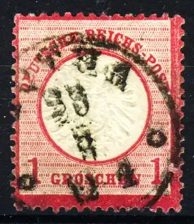 D-REICH Nr 19 zentrisch gestempelt 38CB9A