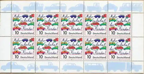 BRD BUND BLOCK KLEINBOGEN 1997 Nr 1954 postfrisch KLEIN 49834A