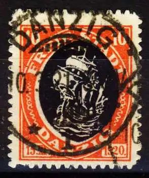DANZIG 1921 Nr 54 gestempelt 12C49A