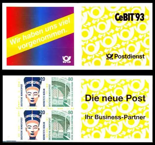 BRD Nr MH 28boZ postfrisch 22E332