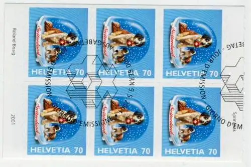 SCHWEIZ 2001 Nr 1760 ESST HB 530BBE