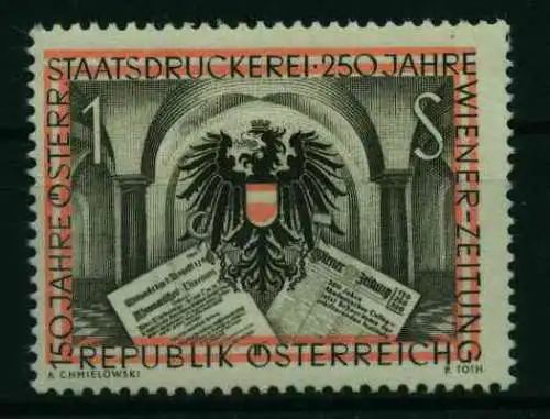 ÖSTERREICH 1954 Nr 1011 postfrisch 066C02