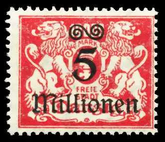 DANZIG 1923 Nr 167 postfrisch 4CF606