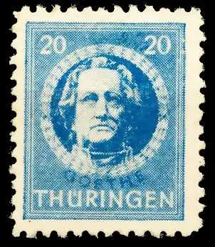 SBZ THÜRINGEN Nr 98AYz1 postfrisch 6706EA