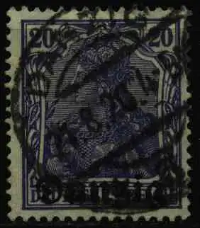 DANZIG 1920 Nr 4 gestempelt 0E73CE